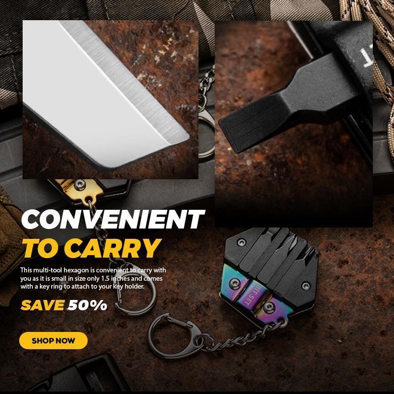 Multifunctional Folding Knife Outdoor Tool
