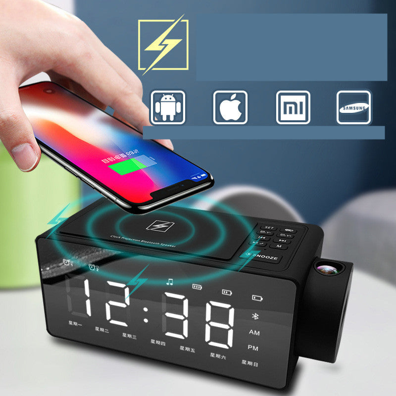 Wireless Charging Smart Speaker Clock
