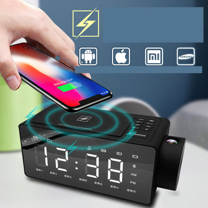 Wireless Charging Smart Speaker Clock