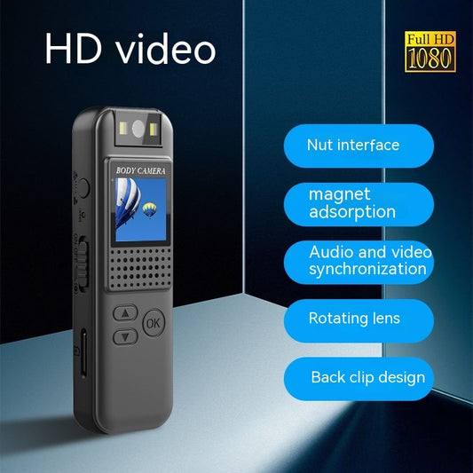 HD Magnetic Screen Outdoor Sports Camera